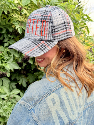SHADY BUSINESS in PLAID Cap