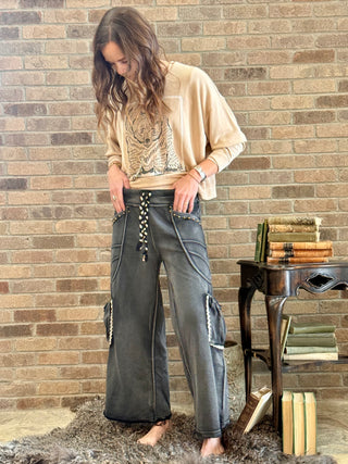 WIDE & WILD STUDDED Pants