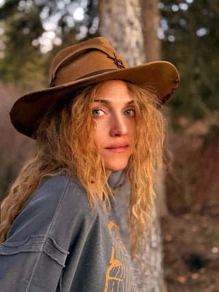 Timberline Trails Wool & Leather Hat by Shady Business