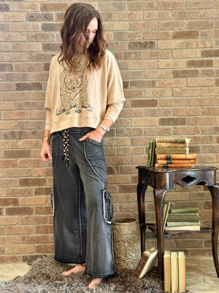 WIDE & WILD STUDDED Pants