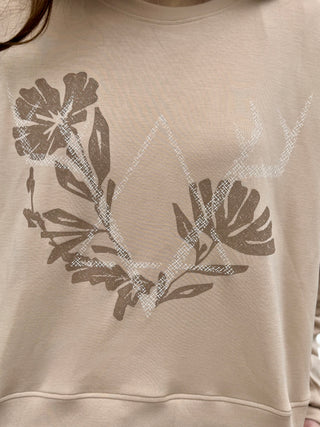 FLORAL LOGO Lux  Sweatshirt