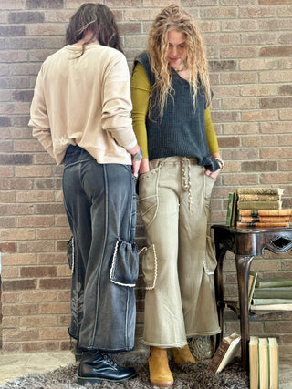 WIDE & WILD STUDDED Pants