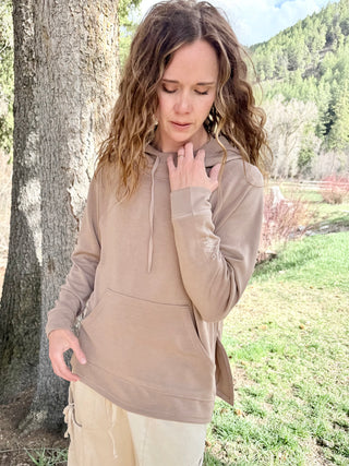 Tawny Woodland Owl Lux Hoodie