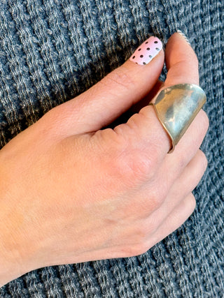 Sterling Silver Spoon Ring