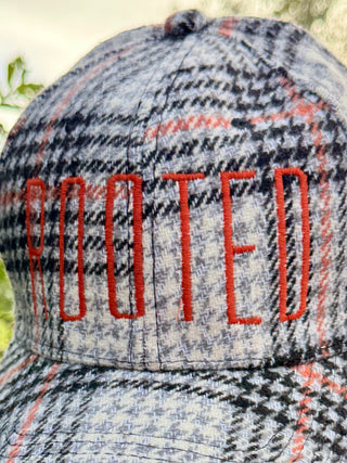 SHADY BUSINESS in PLAID Cap