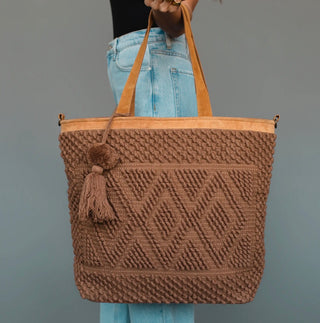 CARRY ON Woven Tote