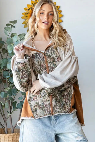 WILD HONEY Zip-Up