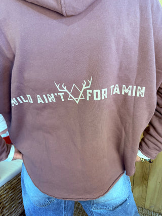 FLORAL MOOSE MTN Hoodie