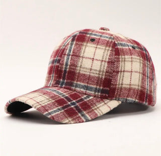 SHADY BUSINESS in PLAID Cap