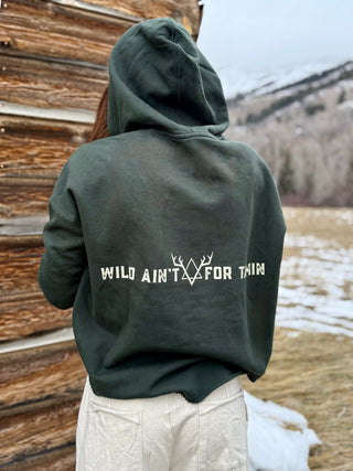 FLORAL MOOSE MTN Hoodie