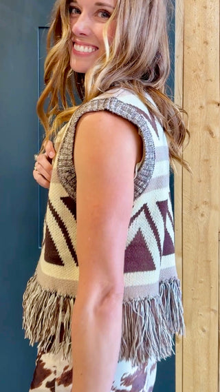 River Deep Mountain High Vest – women's Western vest, view 3