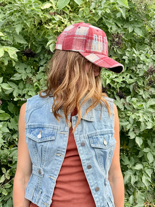 SHADY BUSINESS in PLAID Cap