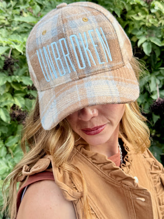 SHADY BUSINESS in PLAID Cap