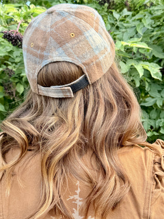 SHADY BUSINESS in PLAID Cap