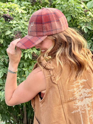 SHADY BUSINESS in PLAID Cap
