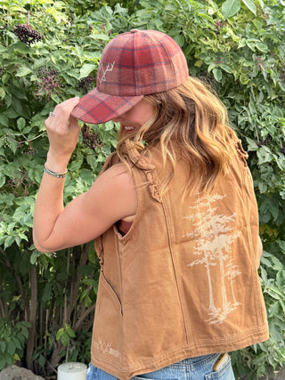 SHADY BUSINESS in PLAID Cap
