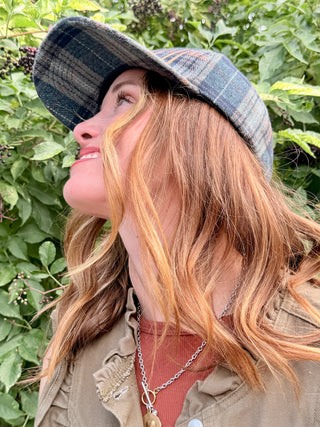 SHADY BUSINESS in PLAID Cap