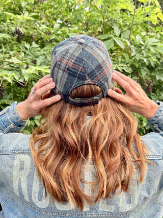 SHADY BUSINESS in PLAID Cap