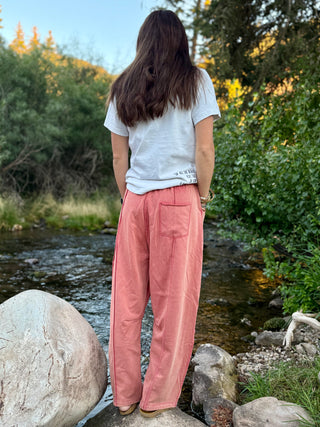 Wide & Wild WYO Seamed Barrel Pants
