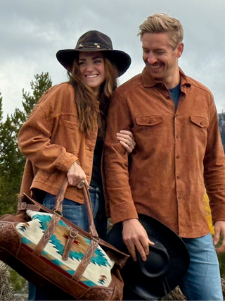 SPIRIT in the SKY WOOL BLANKET & LEATHER DUFFEL