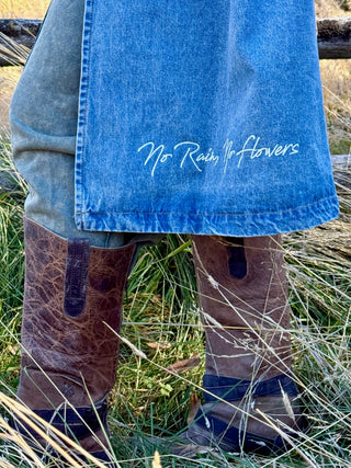 No Rain, No Flowers Trench Coat