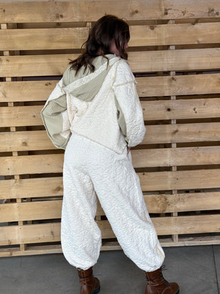 Take Me Home Quilted Jogger Pants