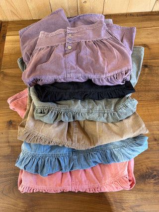 TETON TIERED DENIM Skirt