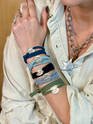 FREE BUFFALO NICKEL  Wrap Bracelet