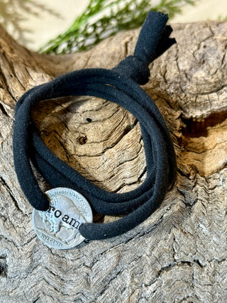 ROAM BUFFALO NICKEL  Wrap Bracelet