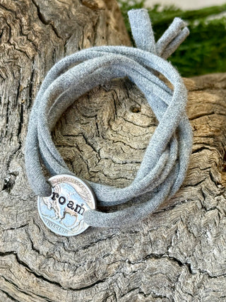 ROAM BUFFALO NICKEL  Wrap Bracelet