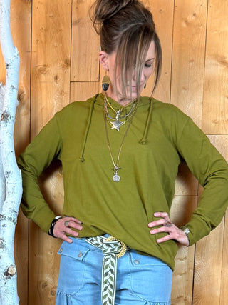 FLORAL SKULL Pima Hoodie