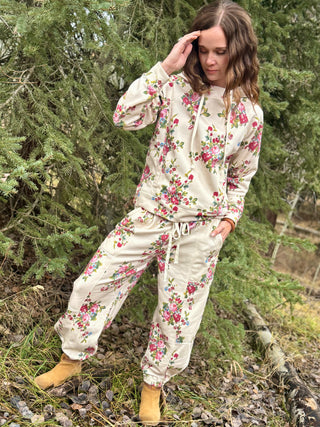 FLORAL Barrel Sweatpants