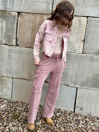 EMBROIDERED DOUBLE GAUZE Jacket