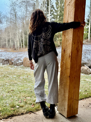 Born To Be Wide Denim Pants