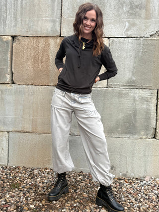 Born To Be Wide Denim Pants