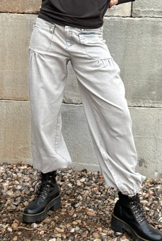 Born To Be Wide Denim Pants