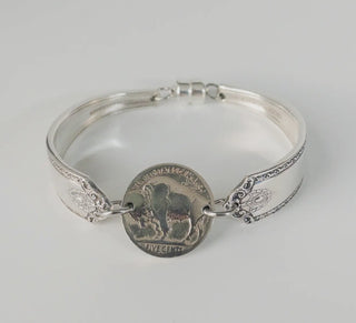 BUFFALO NICKEL SPOON HANDLE Bracelet