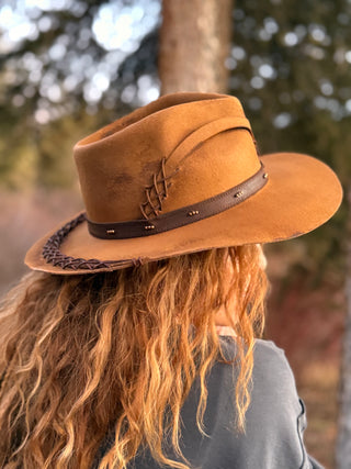 Timberline Trails Wool & Leather Hat by Shady Business