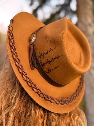 Timberline Trails Wool & Leather Hat by Shady Business