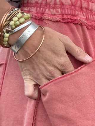 SILVER ELK ANTLER Cuff