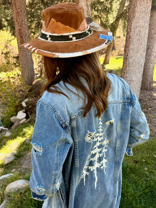 MOUNTAIN BOUND  LEATHER Hat