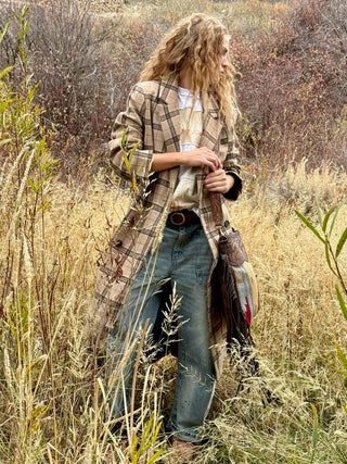 RANGE ROAMER Plaid Duster