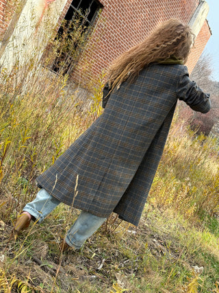 RANGE ROAMER Plaid Duster