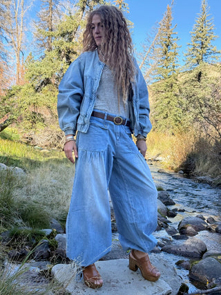 Born To Be Wide Denim Pants