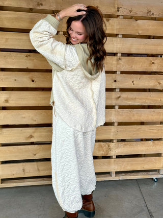 COUNTRY ROADS  QUILTED Hoodie