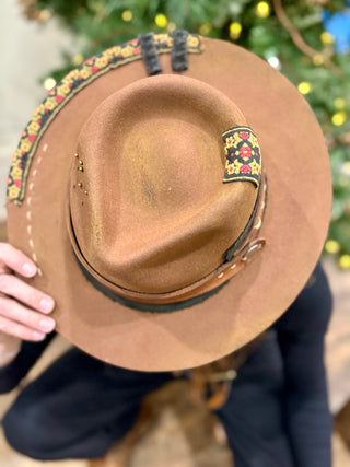 BLOOMING BUFFALO Wool & Leather Hat by Shady Business